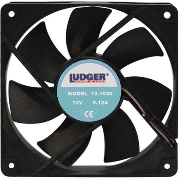 Audiop AUDIOP 121030 12V 1 in. x 3 in. Mini Fan 121030